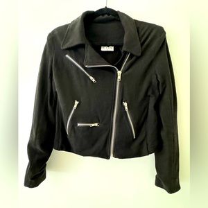 Vici moto jacket faux suede